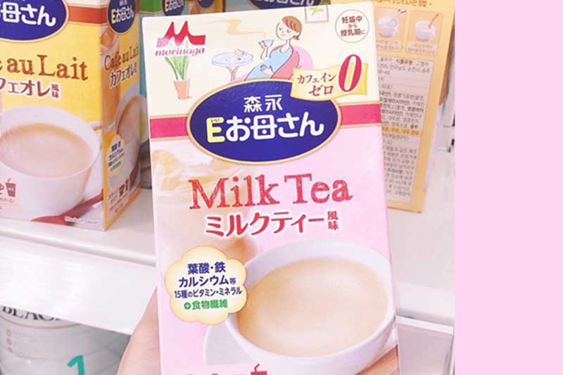 Sữa bầu Morinaga trà sữa - hộp 216g