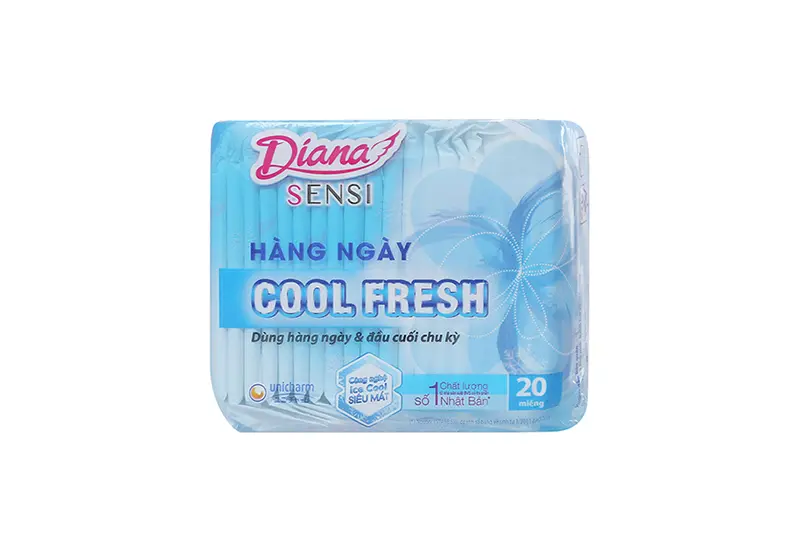 BVS Diana Sensi cool hàng ngày - gói 20 chiếc