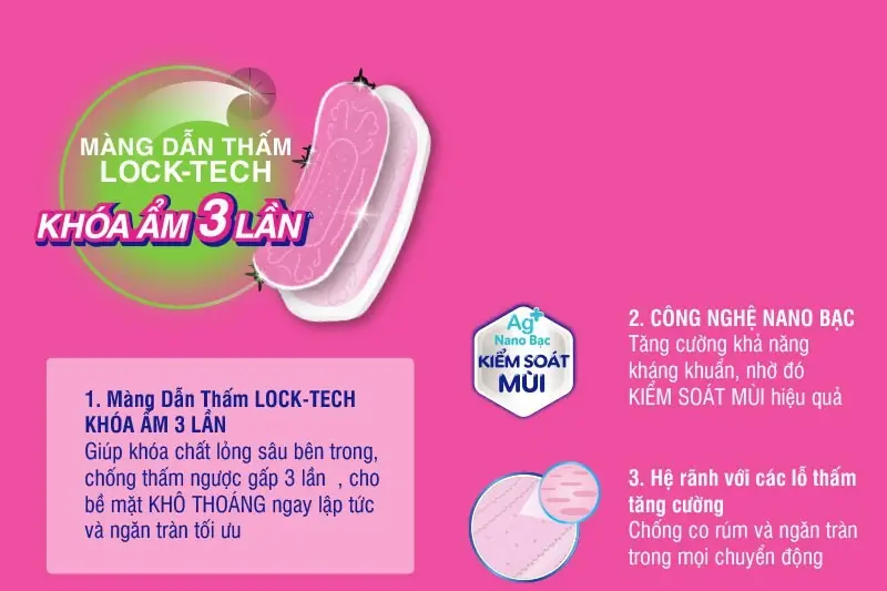 BVS Diana siêu thấm mỏng không cánh - gói 8c