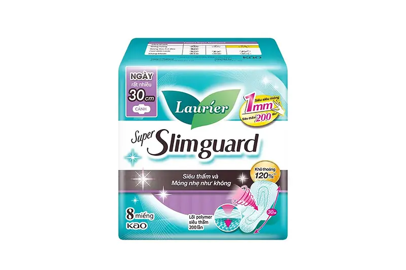 BVS Laurier Slimguard 30cm - gói 8c