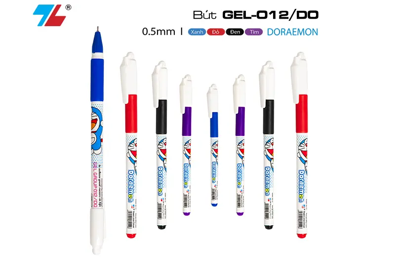 Bút Gel-012 DO đen - cái