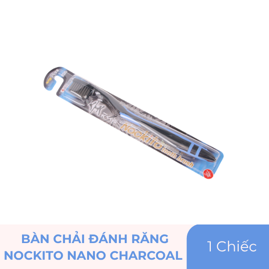 Bàn chải đánh răng Nockito nano charcoal - chiếc