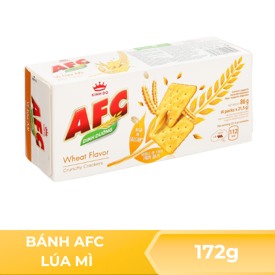 Bánh AFC lúa mì - hộp 172g