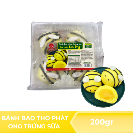Bánh bao Thọ Phát ong trứng sữa - 200g