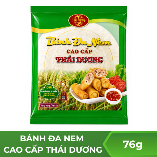 Bánh đa nem cao cấp Thái Dương - 76g