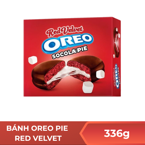 Bánh Oreo Pie Red Velvet - 336g