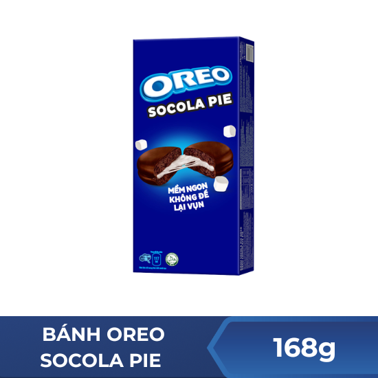 Bánh Oreo Socola Pie  - 168g