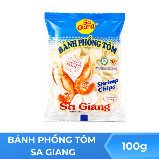 Bánh phồng tôm Sa Giang - 100g