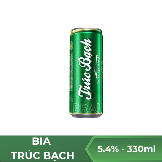 Bia Trúc Bạch - Lon 330ml