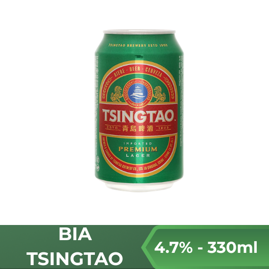Bia Tsingtao - lon 330ml