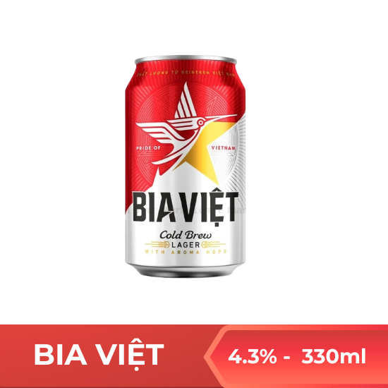 Bia Việt - Lon 330ml