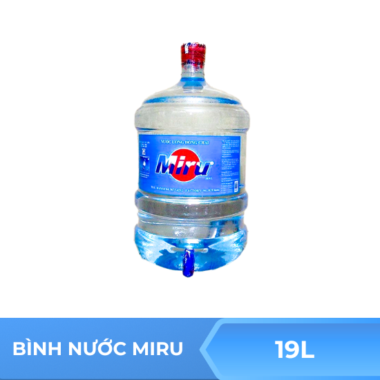 Bình nước miru 19L