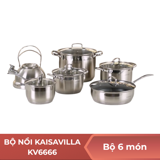 Bộ nồi Kaisa Villa - KV6666