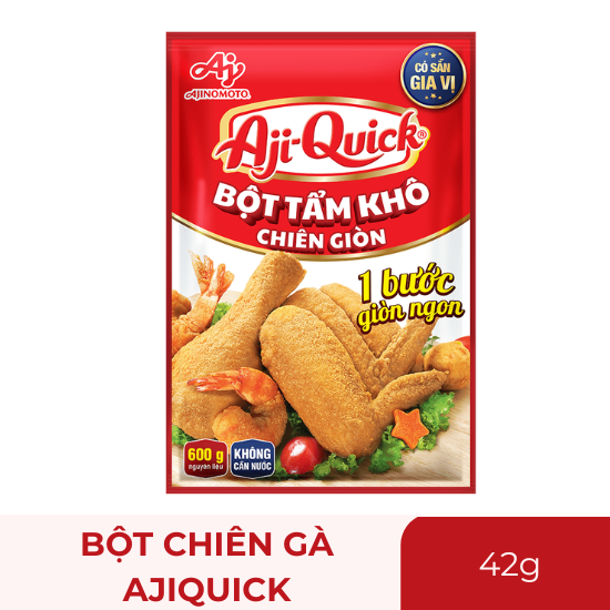 Bột chiên gà Ajiquick - gói 42g