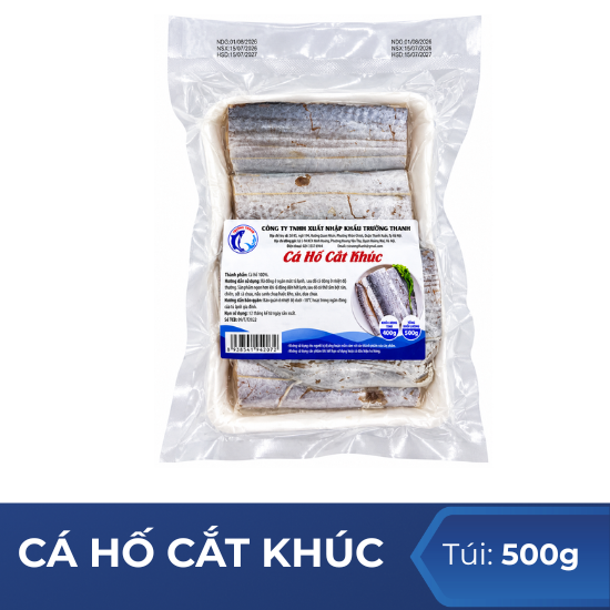 Cá Hố cắt khúc Trường Thanh  -  Túi 500g