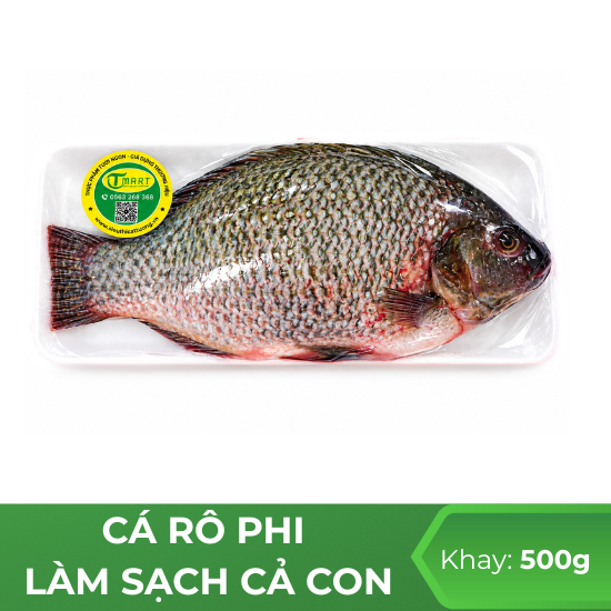 Cá rô phi cả con - 1kg