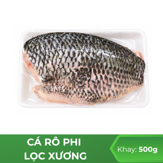 Cá rô phi lọc xương - 500g