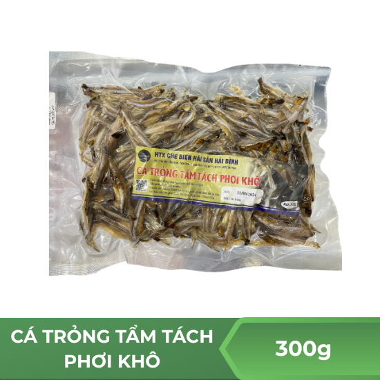 Cá trỏng tẩm tách phơi khô Hải Bình  - 300g