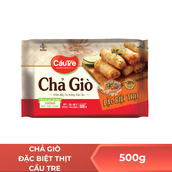 Chả giò đặc biệt thịt Cầu Tre - 500g