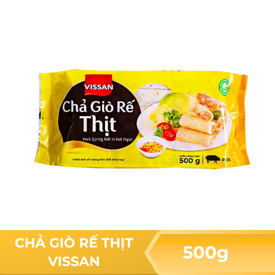 Chả giò rế thịt Vissan - 500g