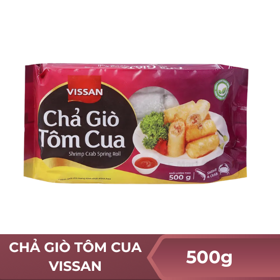 Chả giò tôm cua Vissan - 400g
