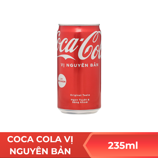 Coca Cola vị nguyên bản - 235ml