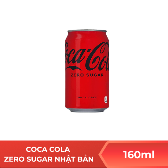 Coca cola vị zero sugar nhật bản - lon 235ml