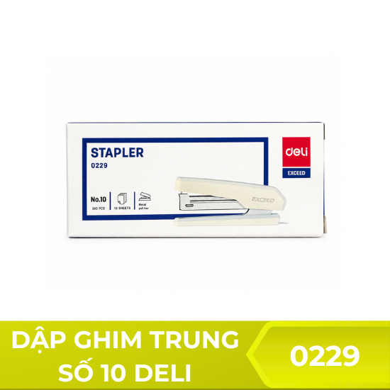 Dập Ghim Trung Số 10 Deli - 0229