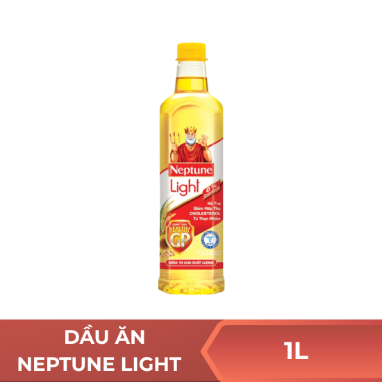 Dầu ăn Neptune Light - 1 lít