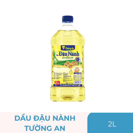 Dầu đậu nành Tường An - chai 2 lít