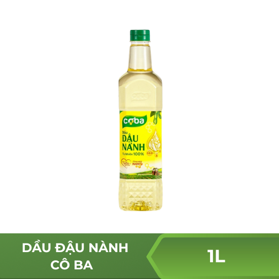 Dầu đậu nành Coba - 1 lít