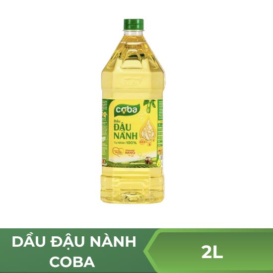 Dầu đậu nành Coba - 2L
