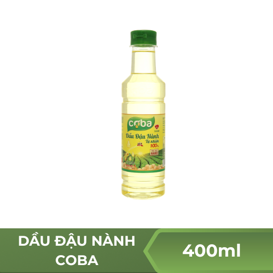 Dầu đậu nành Coba - 400ml 