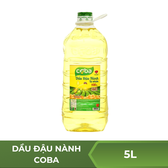 Dầu đậu nành Coba - 5L