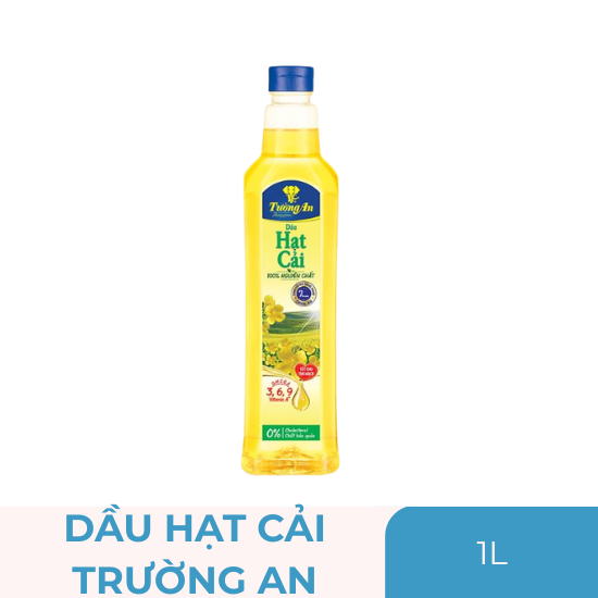 Dầu hạt cải Tường An - chai 1 lít