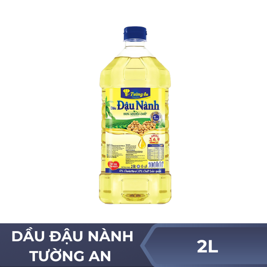 Dầu đậu nành Tường An - 2L