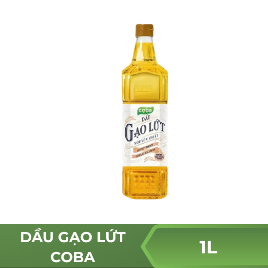 Dầu gạo lứt Coba - 1L
