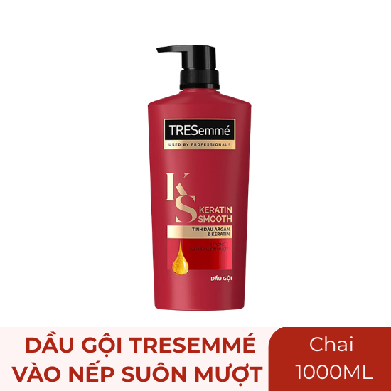Dầu gội Tresemme vào nếp suôn mượt - chai 640g