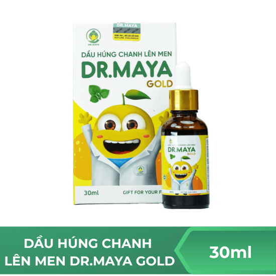 Dầu Húng Chanh Lên Men Dr.Maya Gold - 30ml