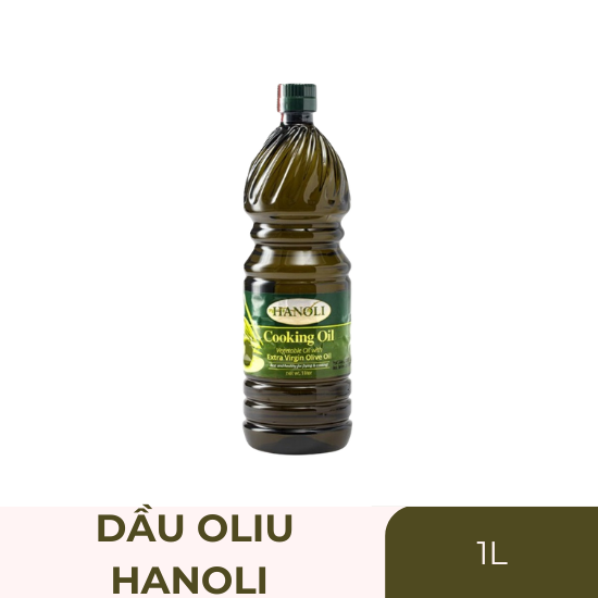 Dầu Oliu Hanoli - chai 1 lít