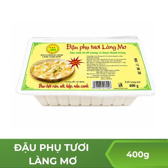 Đậu phụ tươi Làng Mơ - 400g