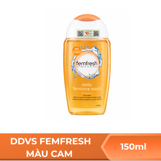 DDVS Femfresh màu cam - 150ml
