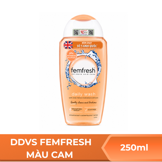 DDVS Femfresh màu cam - 250ml