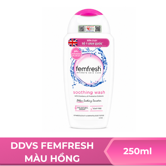 DDVS Femfresh màu hồng - 250ml