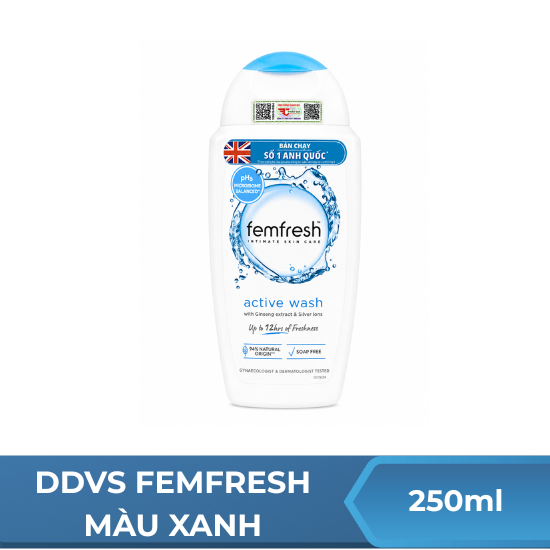DDVS Femfresh màu xanh - 250ml