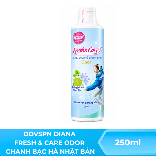 DDVSPN Diana Fresh & Care Odor chanh bạc hà Nhật Bản  - 250ml