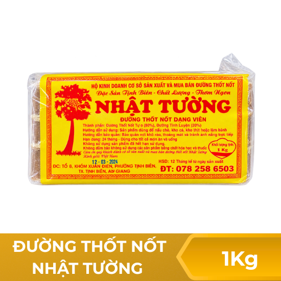 Đường thốt nốt Nhật Tường - 1kg