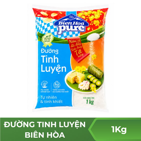 Đường tinh luyện Biên Hòa Pure - 1kg