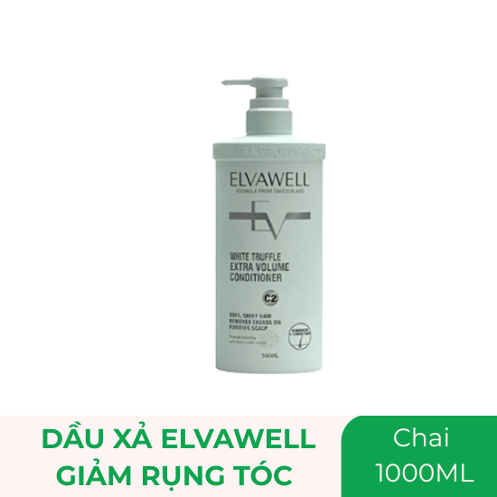 Dầu gội Elvawell xanh - chai 1000ml