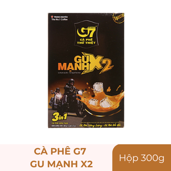Cà phê G7 Gu mạnh X2 - hộp 300g